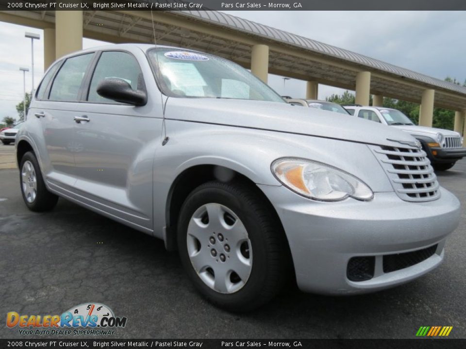 2008 Chrysler PT Cruiser LX Bright Silver Metallic / Pastel Slate Gray Photo #4