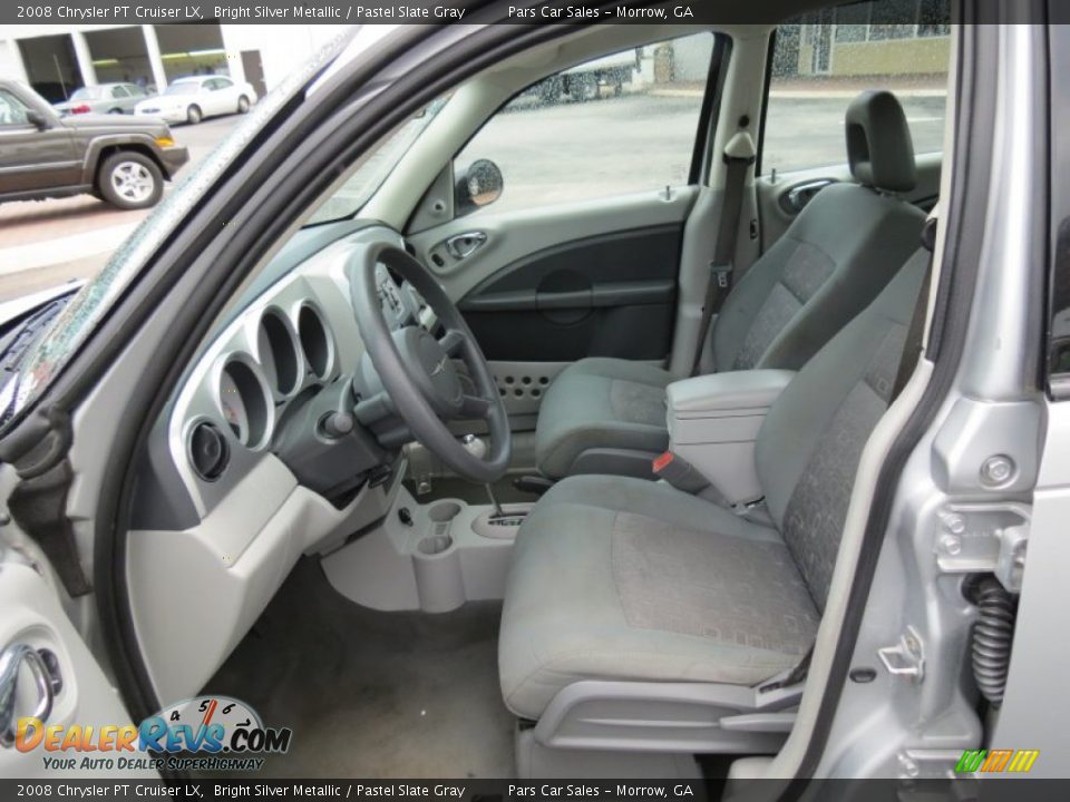 2008 Chrysler PT Cruiser LX Bright Silver Metallic / Pastel Slate Gray Photo #6