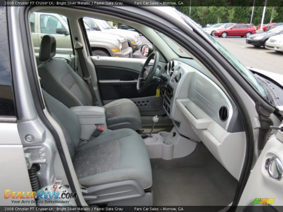 2008 Chrysler PT Cruiser LX Bright Silver Metallic / Pastel Slate Gray Photo #11