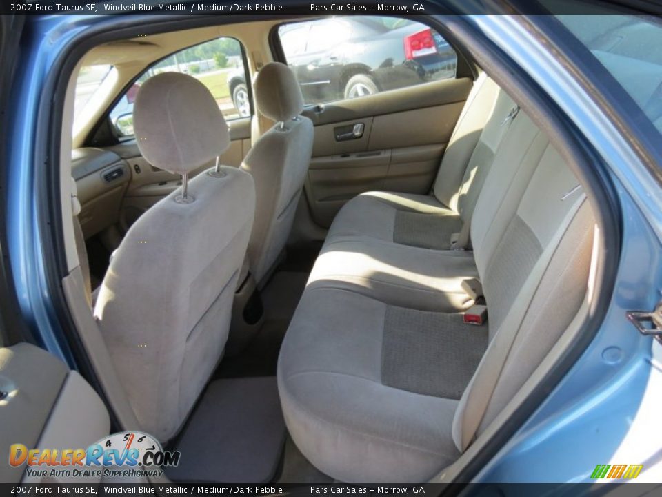 2007 Ford Taurus SE Windveil Blue Metallic / Medium/Dark Pebble Photo #8