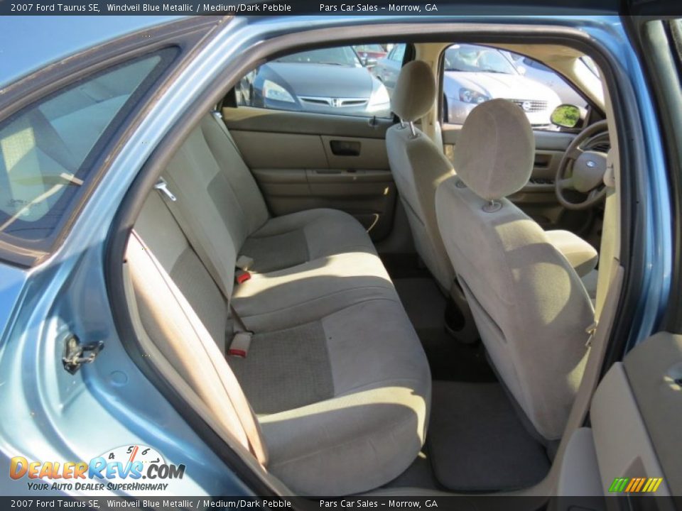 2007 Ford Taurus SE Windveil Blue Metallic / Medium/Dark Pebble Photo #9