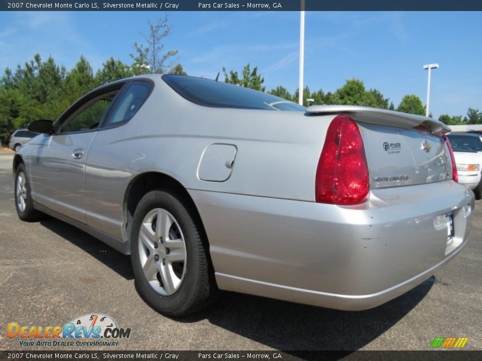 2007 Chevrolet Monte Carlo LS Silverstone Metallic / Gray Photo #2