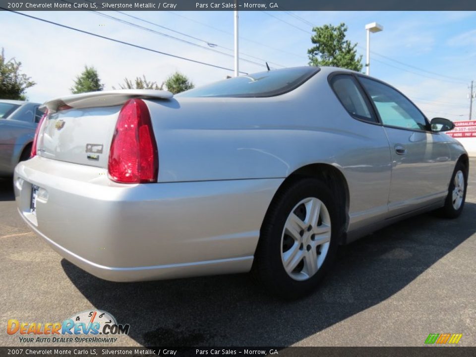 2007 Chevrolet Monte Carlo LS Silverstone Metallic / Gray Photo #3