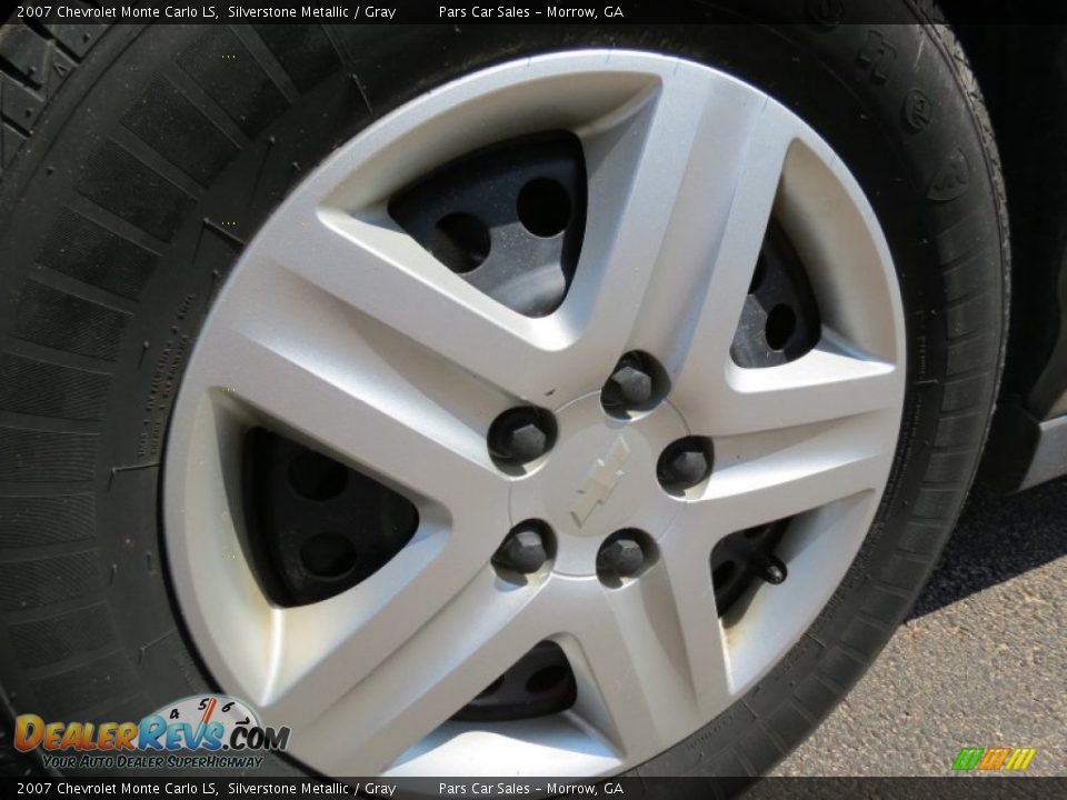 2007 Chevrolet Monte Carlo LS Silverstone Metallic / Gray Photo #5