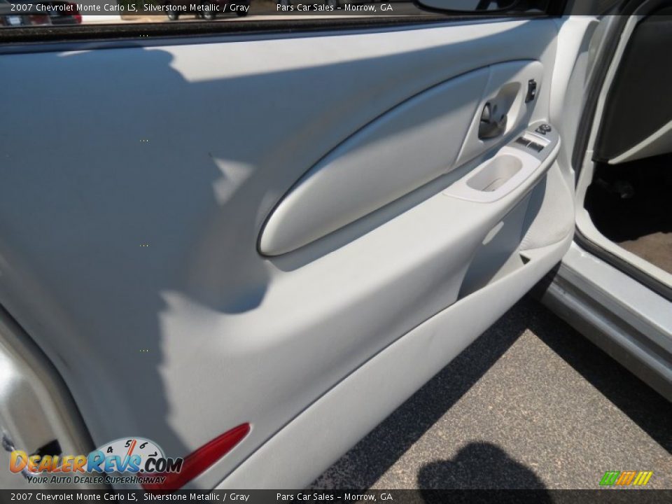 2007 Chevrolet Monte Carlo LS Silverstone Metallic / Gray Photo #7