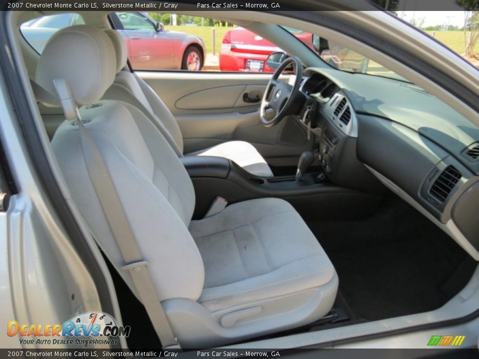 2007 Chevrolet Monte Carlo LS Silverstone Metallic / Gray Photo #9