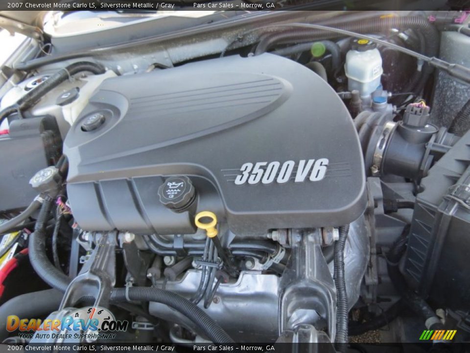2007 Chevrolet Monte Carlo LS Silverstone Metallic / Gray Photo #12