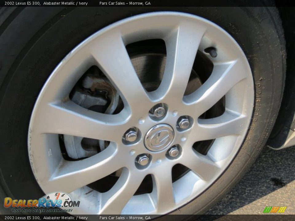 2002 Lexus ES 300 Alabaster Metallic / Ivory Photo #5