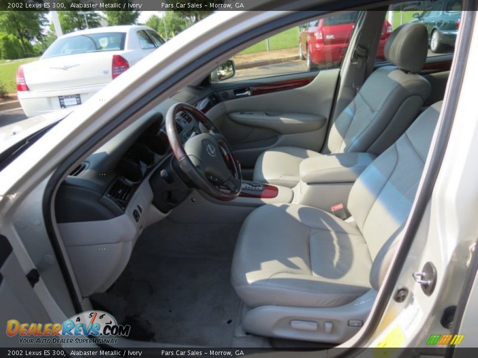 2002 Lexus ES 300 Alabaster Metallic / Ivory Photo #6