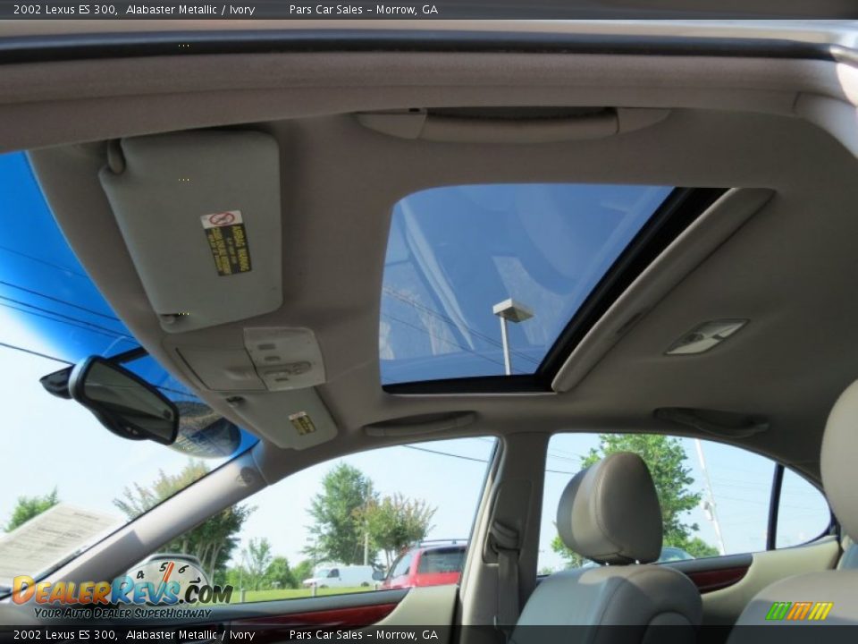 2002 Lexus ES 300 Alabaster Metallic / Ivory Photo #7