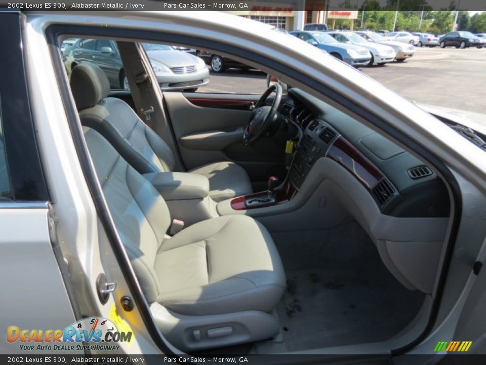 2002 Lexus ES 300 Alabaster Metallic / Ivory Photo #11