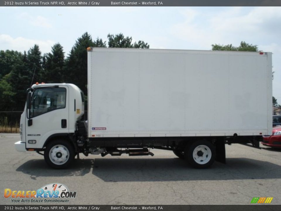 2012 Isuzu N Series Truck NPR HD Arctic White / Gray Photo #1