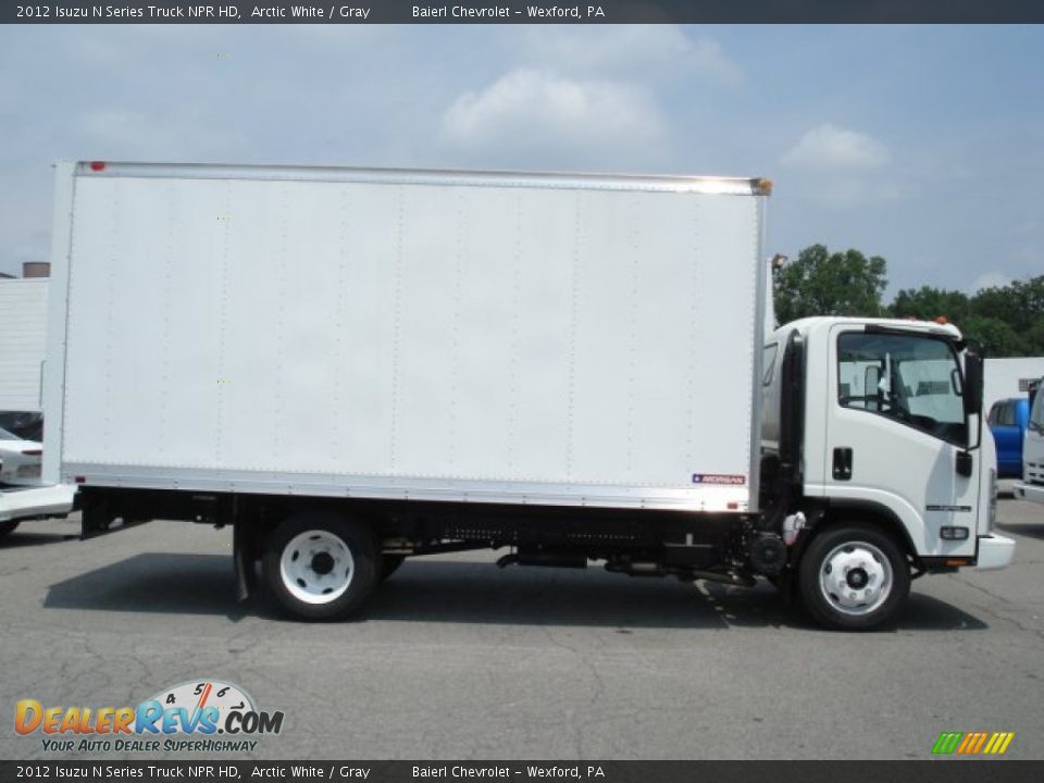 2012 Isuzu N Series Truck NPR HD Arctic White / Gray Photo #5