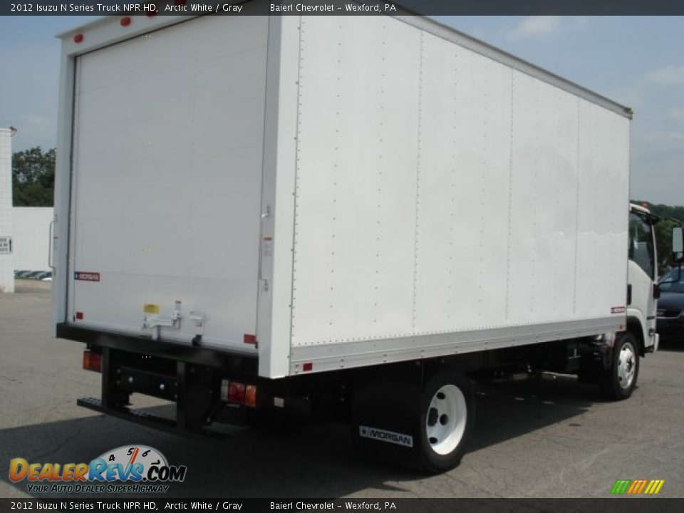 2012 Isuzu N Series Truck NPR HD Arctic White / Gray Photo #6