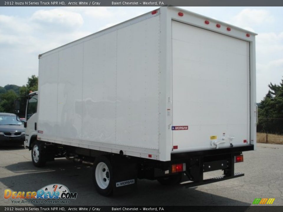 2012 Isuzu N Series Truck NPR HD Arctic White / Gray Photo #8