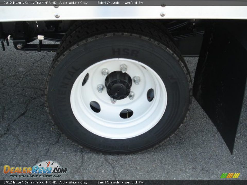 2012 Isuzu N Series Truck NPR HD Arctic White / Gray Photo #9