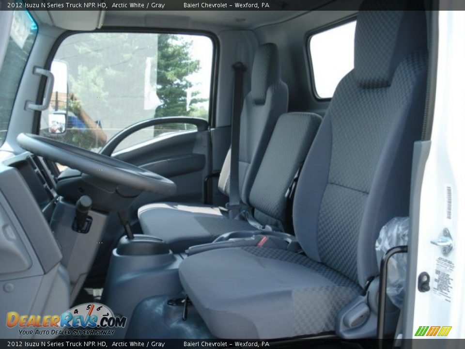 2012 Isuzu N Series Truck NPR HD Arctic White / Gray Photo #11