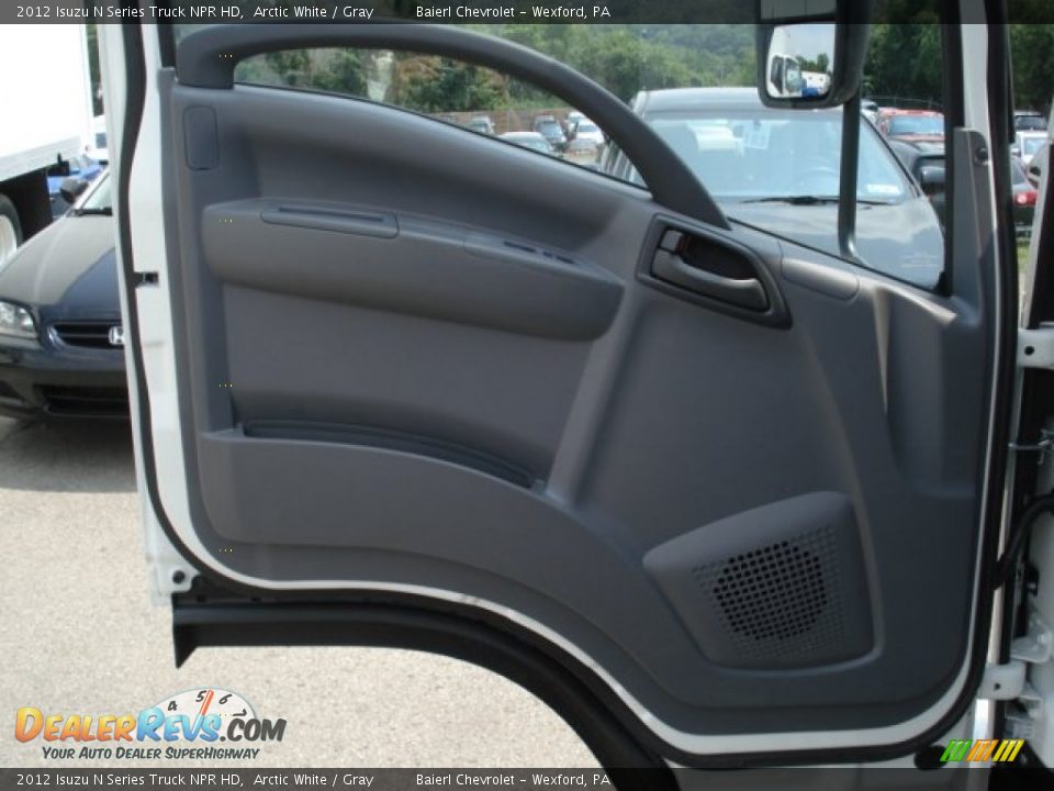 2012 Isuzu N Series Truck NPR HD Arctic White / Gray Photo #12