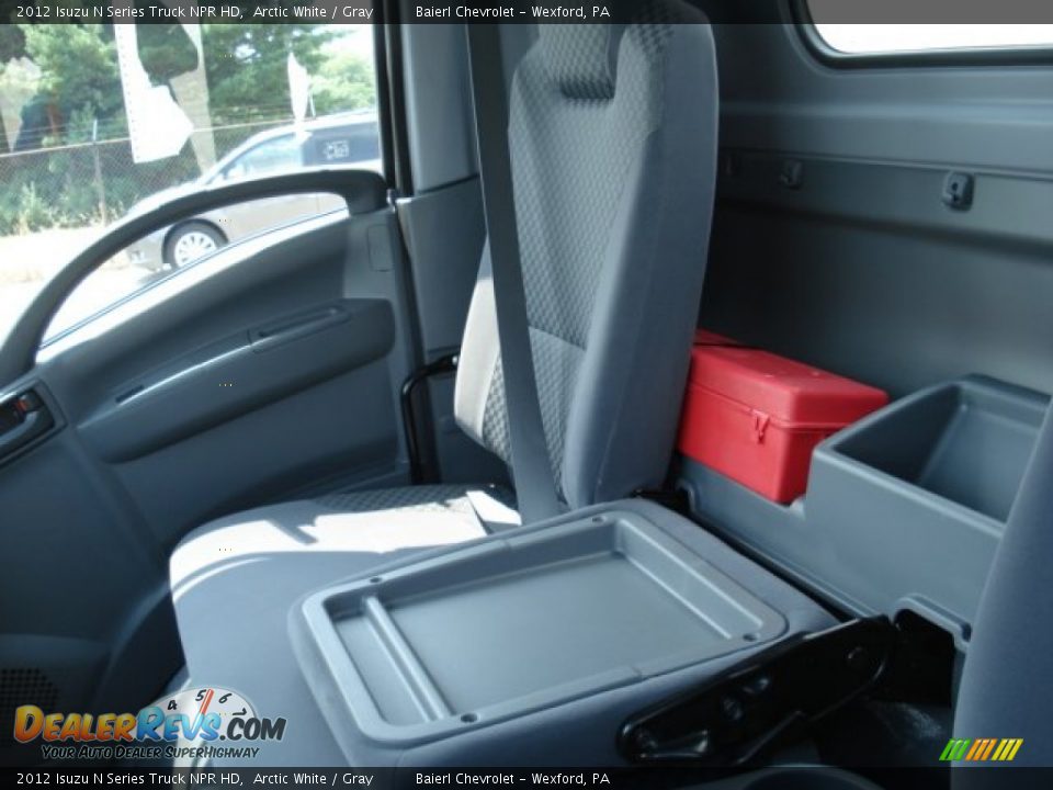 2012 Isuzu N Series Truck NPR HD Arctic White / Gray Photo #18