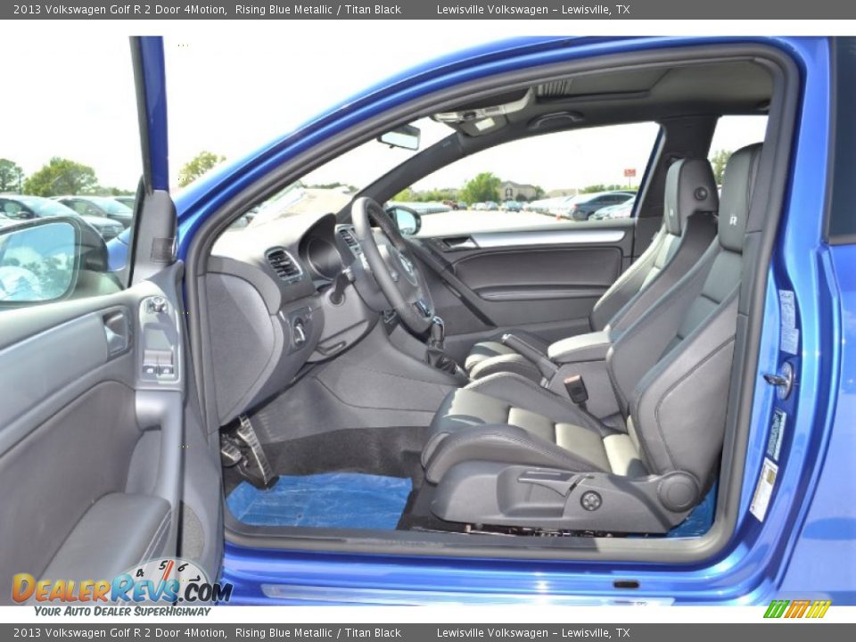 Titan Black Interior - 2013 Volkswagen Golf R 2 Door 4Motion Photo #3