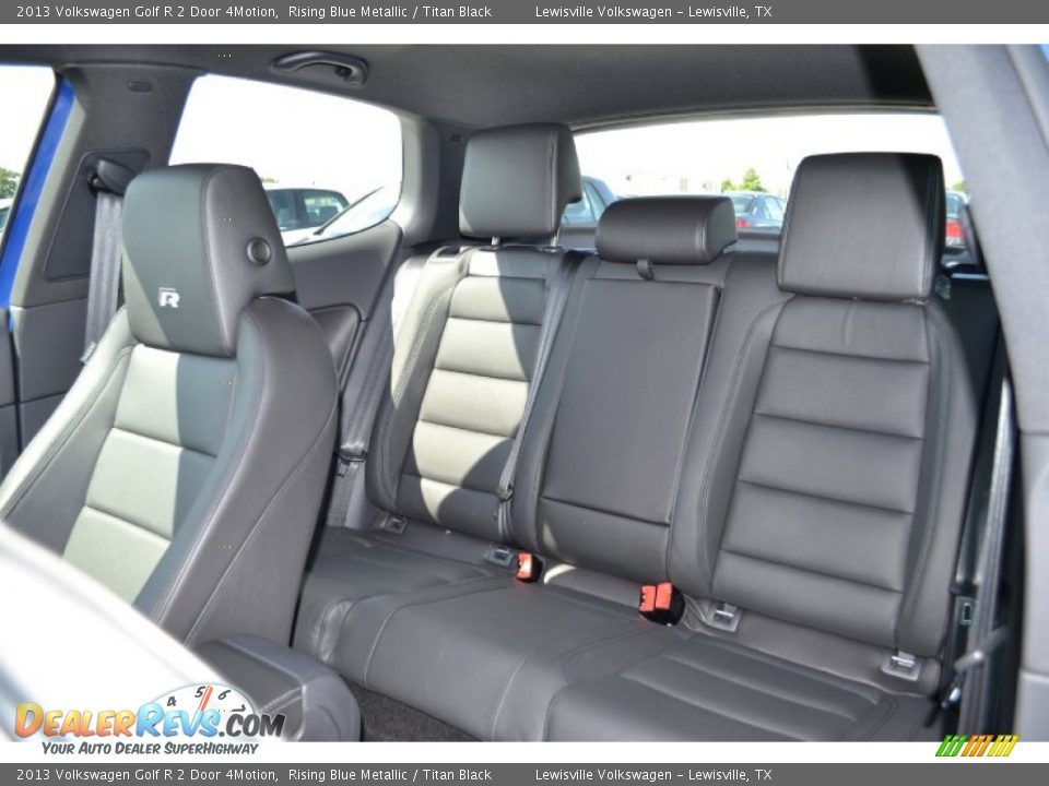 Rear Seat of 2013 Volkswagen Golf R 2 Door 4Motion Photo #4