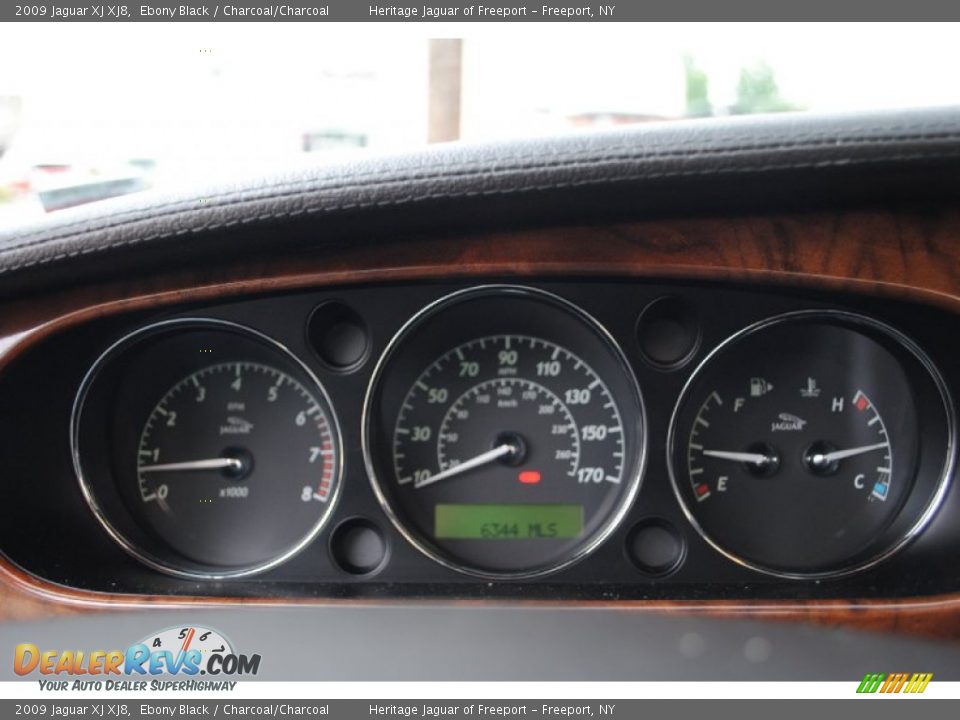 2009 Jaguar XJ XJ8 Gauges Photo #13