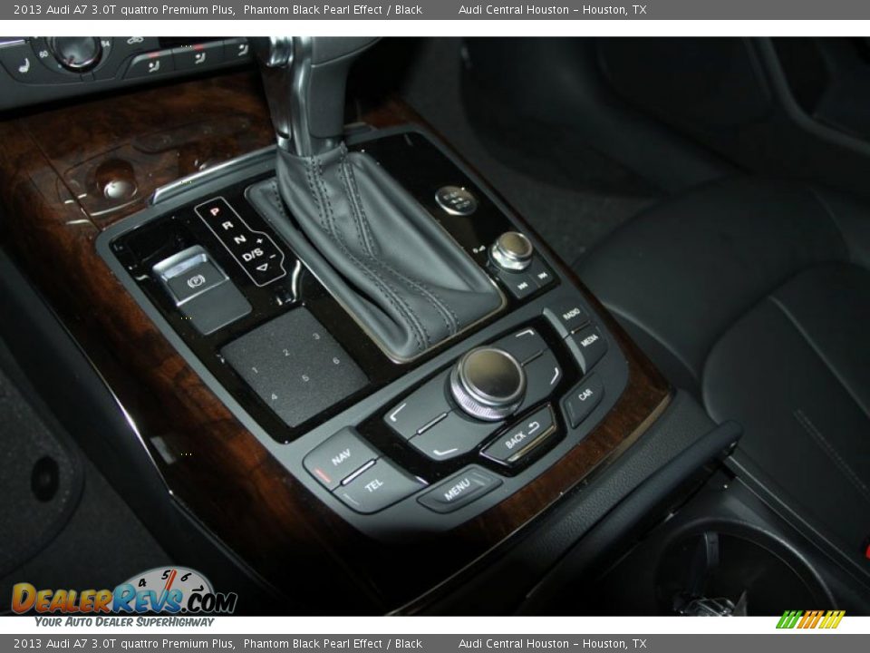 2013 Audi A7 3.0T quattro Premium Plus Phantom Black Pearl Effect / Black Photo #13