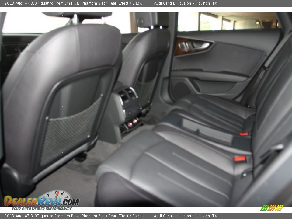 2013 Audi A7 3.0T quattro Premium Plus Phantom Black Pearl Effect / Black Photo #19