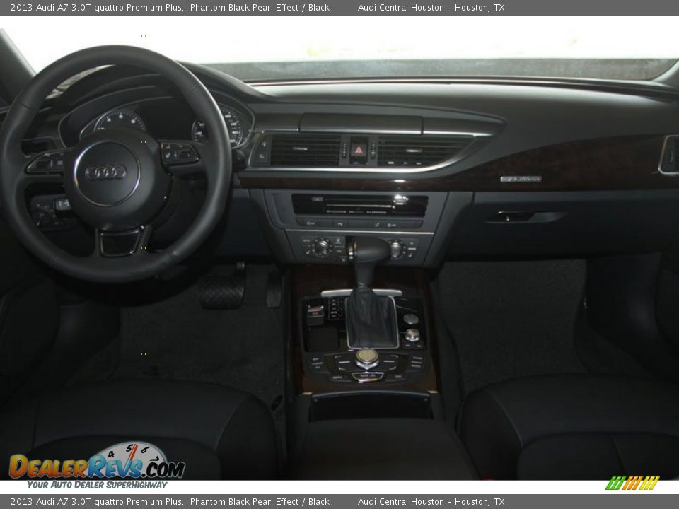 2013 Audi A7 3.0T quattro Premium Plus Phantom Black Pearl Effect / Black Photo #20