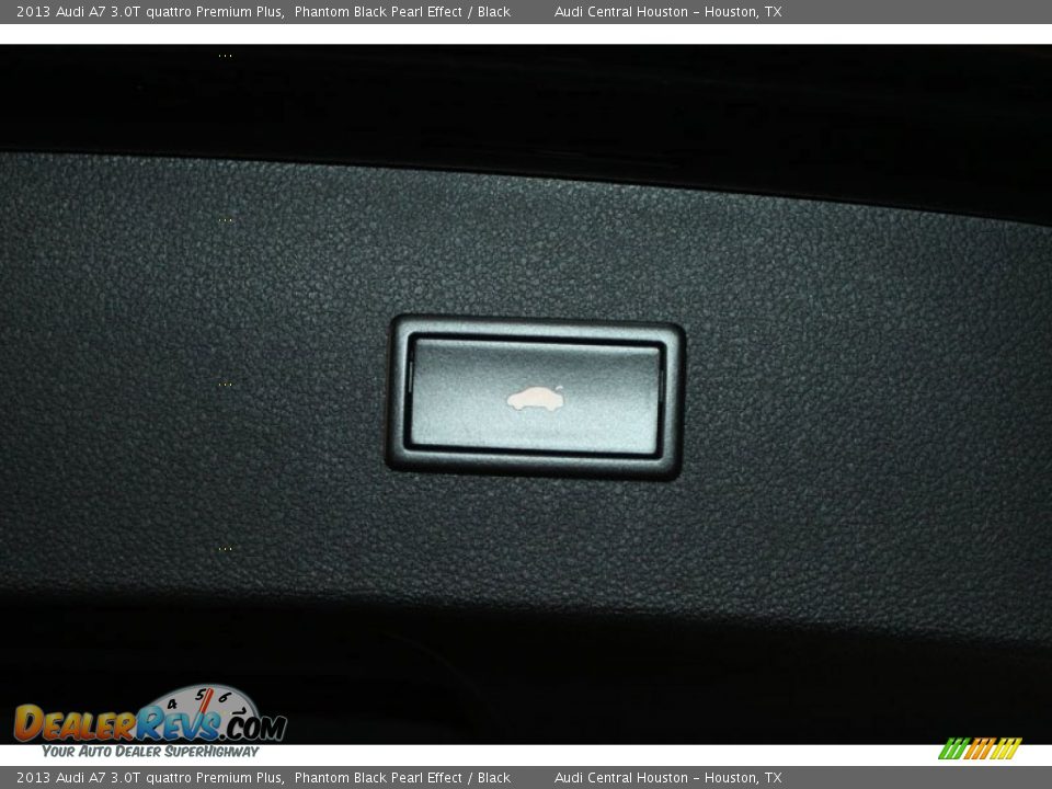2013 Audi A7 3.0T quattro Premium Plus Phantom Black Pearl Effect / Black Photo #23