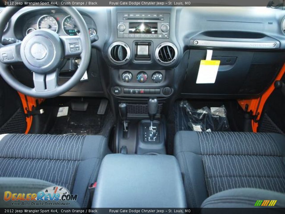 Dashboard of 2012 Jeep Wrangler Sport 4x4 Photo #5