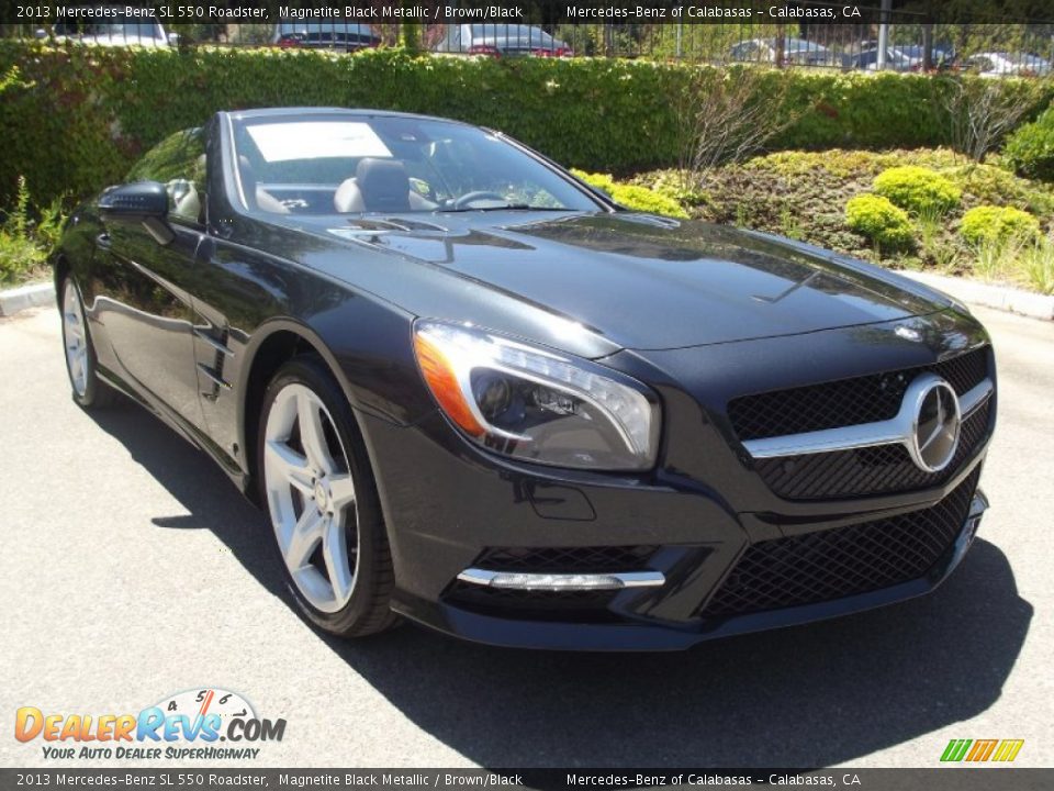 Mercedes sl550 magnetite black #2