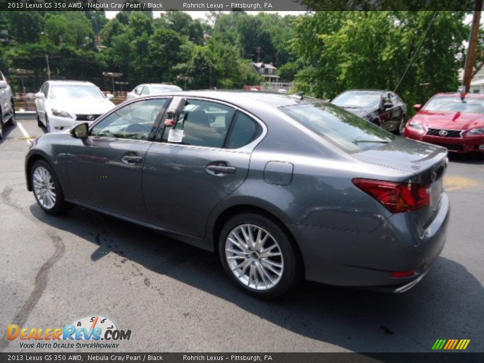 2013 Lexus GS 350 AWD Nebula Gray Pearl / Black Photo #2