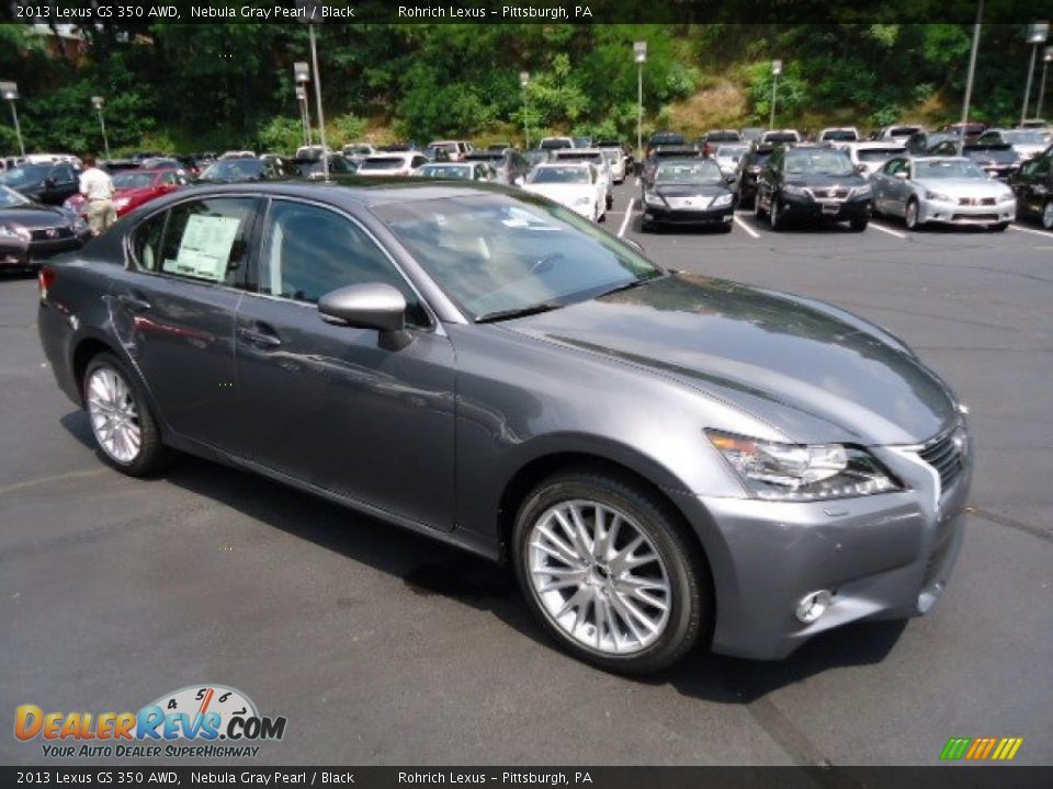 2013 Lexus GS 350 AWD Nebula Gray Pearl / Black Photo #6