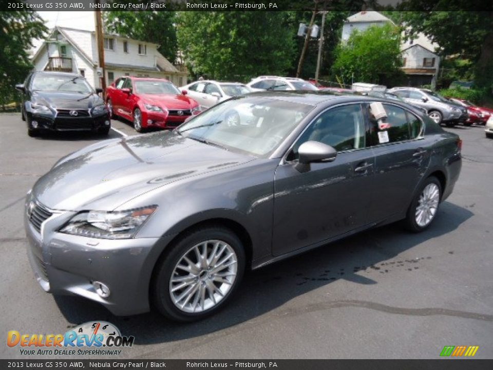 2013 Lexus GS 350 AWD Nebula Gray Pearl / Black Photo #8