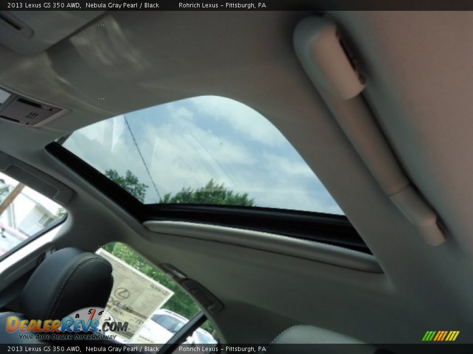 2013 Lexus GS 350 AWD Nebula Gray Pearl / Black Photo #15