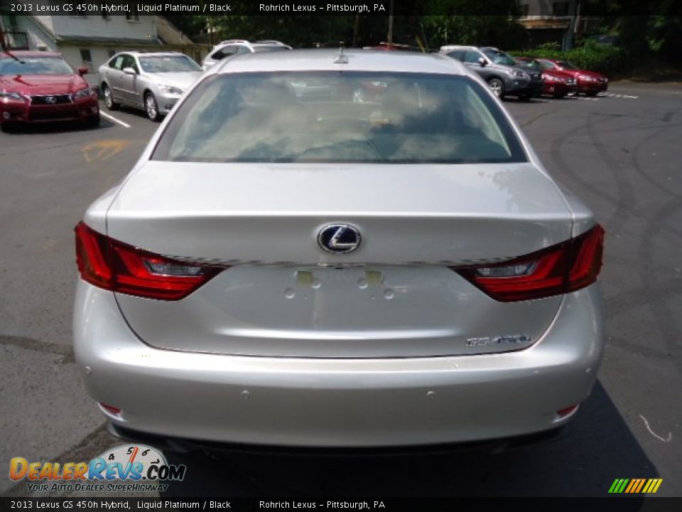 2013 Lexus GS 450h Hybrid Liquid Platinum / Black Photo #3