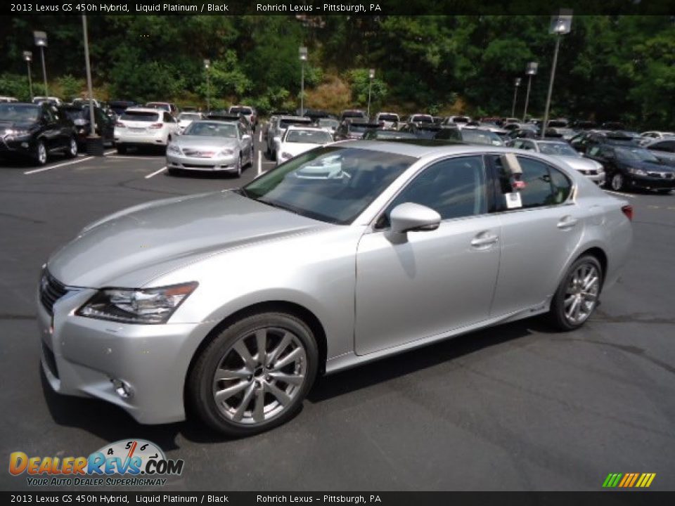 Front 3/4 View of 2013 Lexus GS 450h Hybrid Photo #8