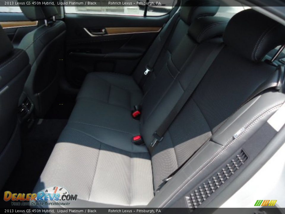 2013 Lexus GS 450h Hybrid Liquid Platinum / Black Photo #11