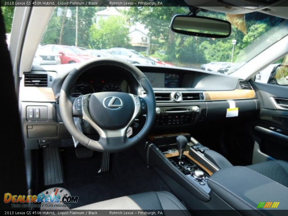 Dashboard of 2013 Lexus GS 450h Hybrid Photo #12