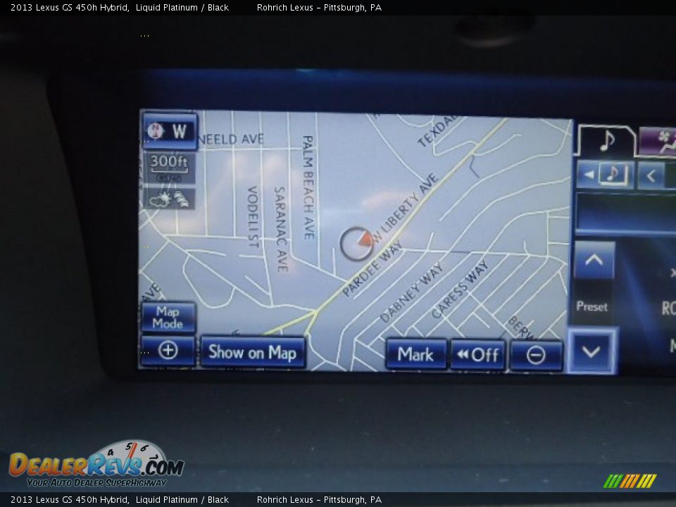 Navigation of 2013 Lexus GS 450h Hybrid Photo #17