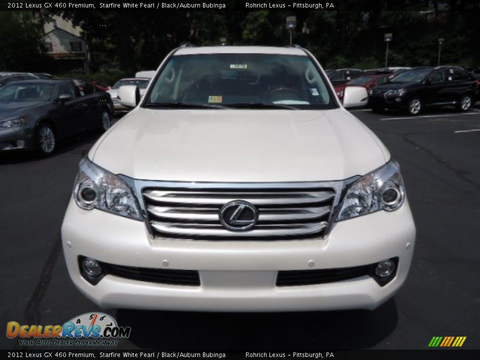 2012 Lexus GX 460 Premium Starfire White Pearl / Black/Auburn Bubinga Photo #7