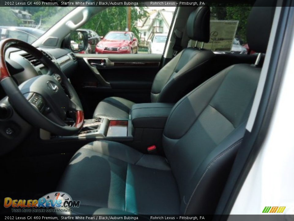 2012 Lexus GX 460 Premium Starfire White Pearl / Black/Auburn Bubinga Photo #10