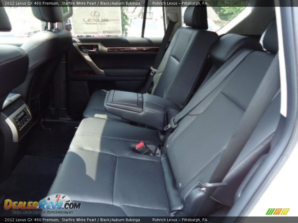 2012 Lexus GX 460 Premium Starfire White Pearl / Black/Auburn Bubinga Photo #11