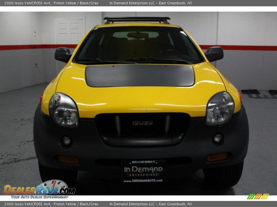 2000 Isuzu VehiCROSS 4x4 Proton Yellow / Black/Gray Photo #3