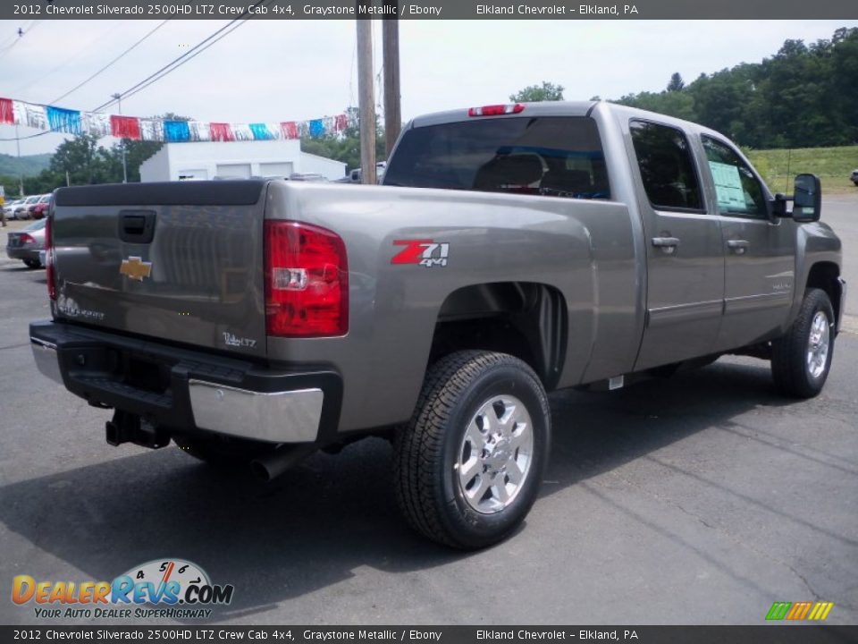 Graystone Metallic 2012 Chevrolet Silverado 2500HD LTZ Crew Cab 4x4 Photo #5