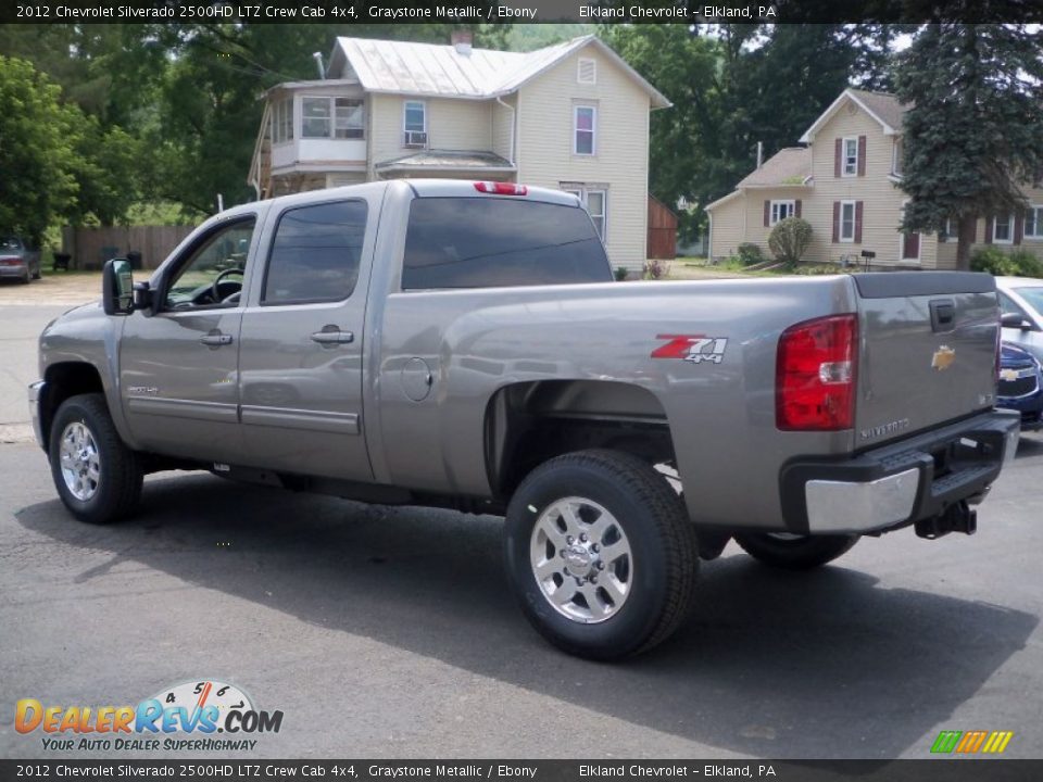 2012 Chevrolet Silverado 2500HD LTZ Crew Cab 4x4 Graystone Metallic / Ebony Photo #7