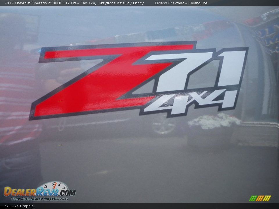 Z71 4x4 Graphic - 2012 Chevrolet Silverado 2500HD