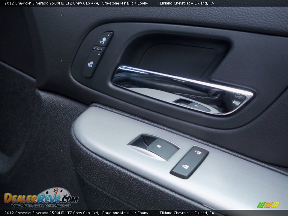 Controls of 2012 Chevrolet Silverado 2500HD LTZ Crew Cab 4x4 Photo #23