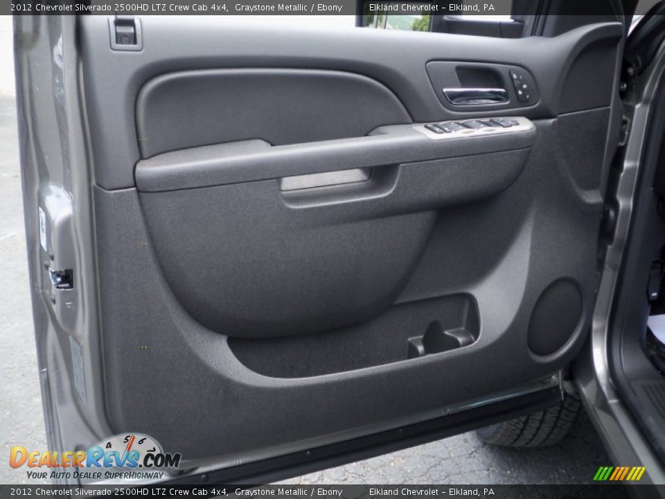 Door Panel of 2012 Chevrolet Silverado 2500HD LTZ Crew Cab 4x4 Photo #25